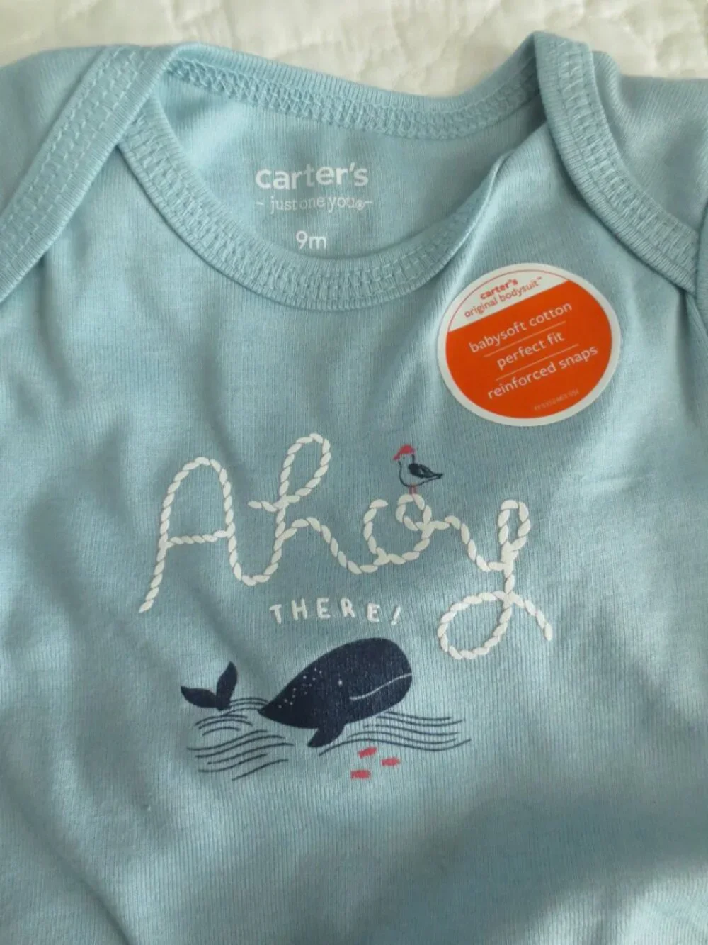 Carter's 3 Piece Nautical Boy's 9M Bodysuits